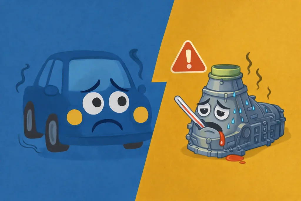 علائم خرابی گیربکس پژو 405