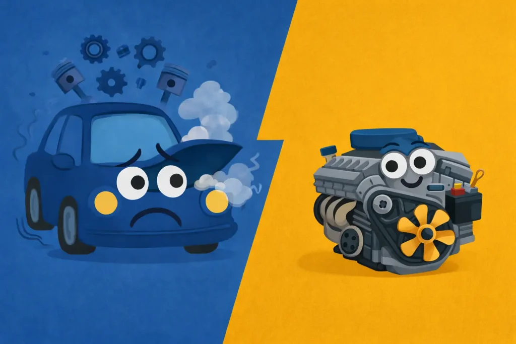 مشکلات موتور آریسان و کاهش قدرت خودرو